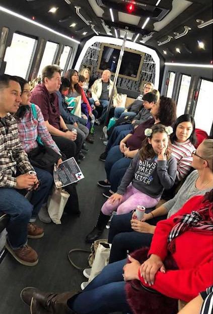 California party bus